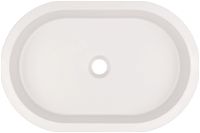 Granite washbasin, undermount/inset, oval - CQS_AU6U - Zdjęcie produktowe