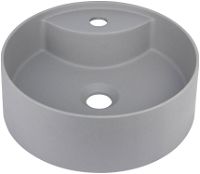 Granite washbasin, countertop - with tap shelf - CQS_SU4B - Główne zdjęcie produktowe