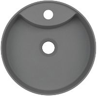 Granite washbasin, countertop - with tap shelf - CQS_TU4B - Zdjęcie produktowe