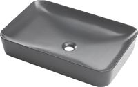 Ceramic washbasin, countertop - 60x40 cm - CDS_DU6S - Główne zdjęcie produktowe