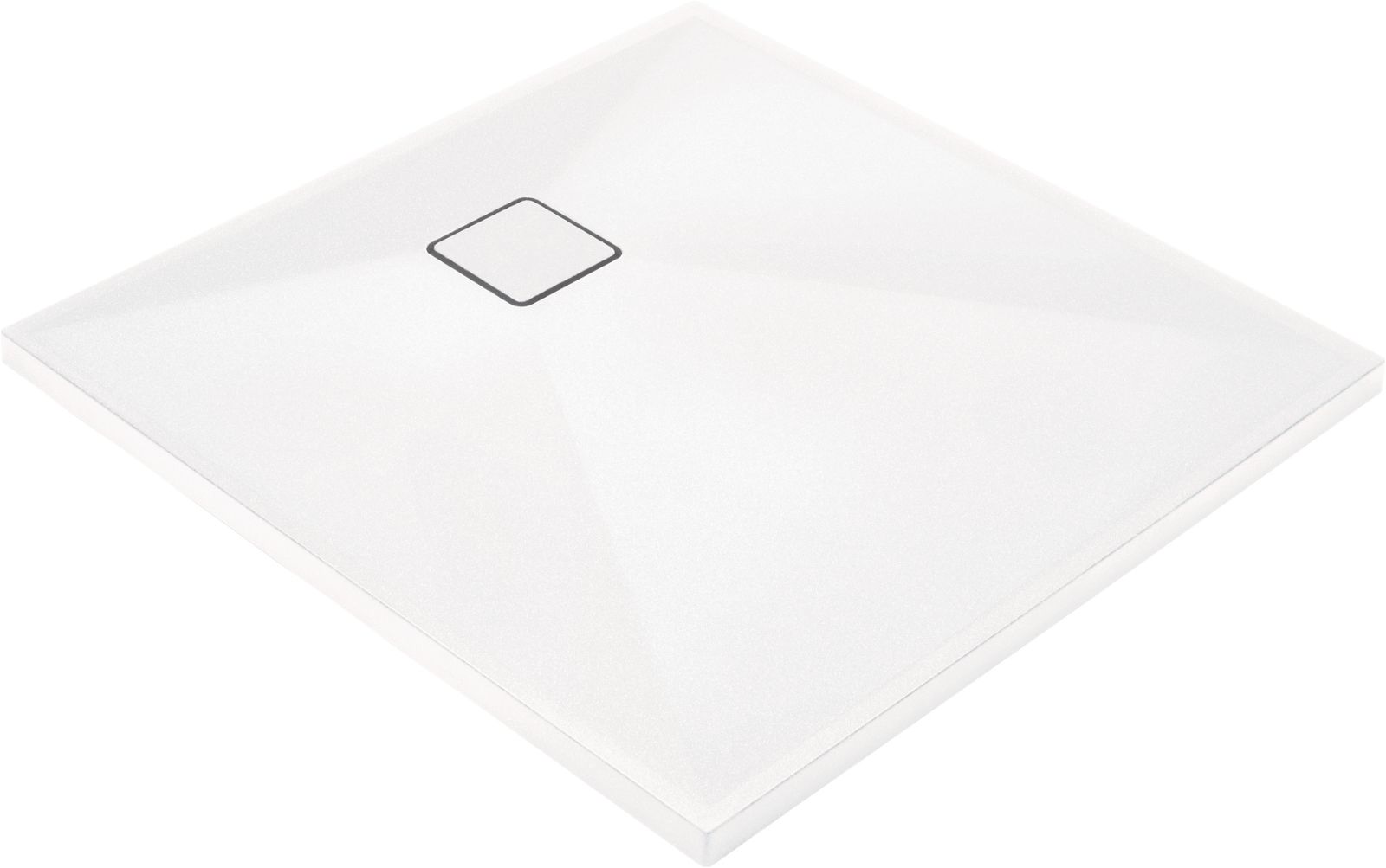 Granite shower tray, square, 90x90 cm - KQR_A41B - Główne zdjęcie produktowe