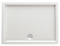 Acrylic shower tray, rectangular, 100x80 cm - KTN_046B - Główne zdjęcie produktowe