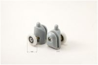 Bottom rollers, detachable, for 5 mm glass - FI 25 mm - XKCA2RU05 - Zdjęcie produktowe