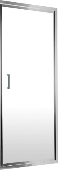 Shower doors, recessed, 80 cm - hinged - KTJ_012D - Główne zdjęcie produktowe