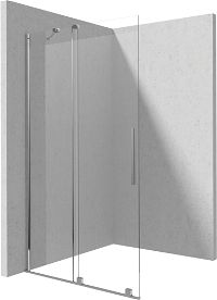 Ścianka prysznicowa walk-in - przesuwna - KTJ_030R - Zdjęcie produktowe