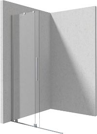 Shower wall, walk-in - sliding - KTJ_F39R - Zdjęcie produktowe