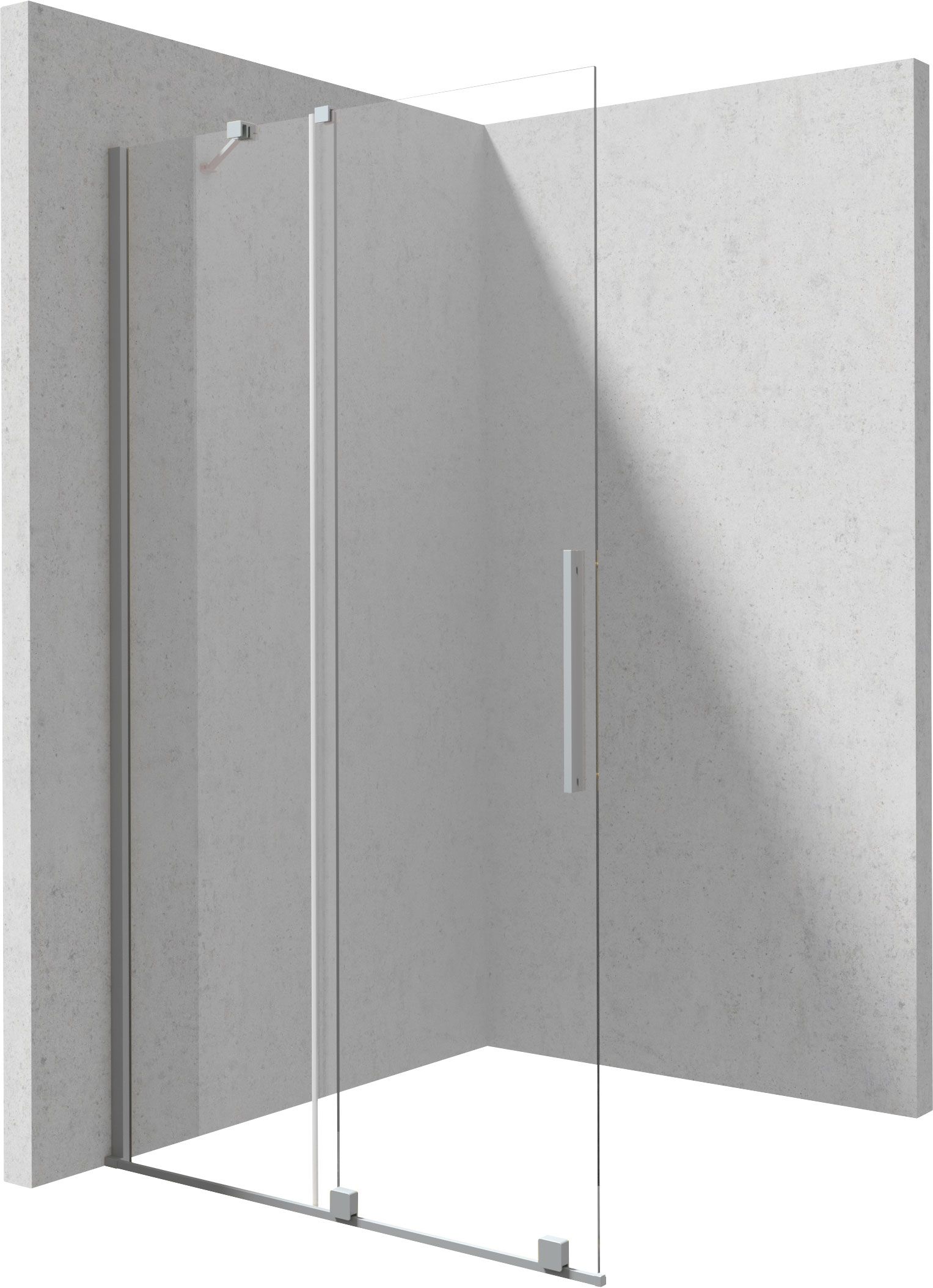 Ścianka prysznicowa walk-in - przesuwna - KTJ_F32R - Główne zdjęcie produktowe
