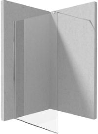 Ścianka prysznicowa / walk-in systemu Kerria Plus - 140 cm - KTS_034P - Główne zdjęcie produktowe