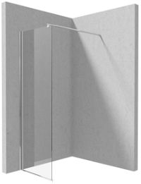 Shower wall / walk-in, Kerria Plus system, 70 cm - KTS_037P - Główne zdjęcie produktowe