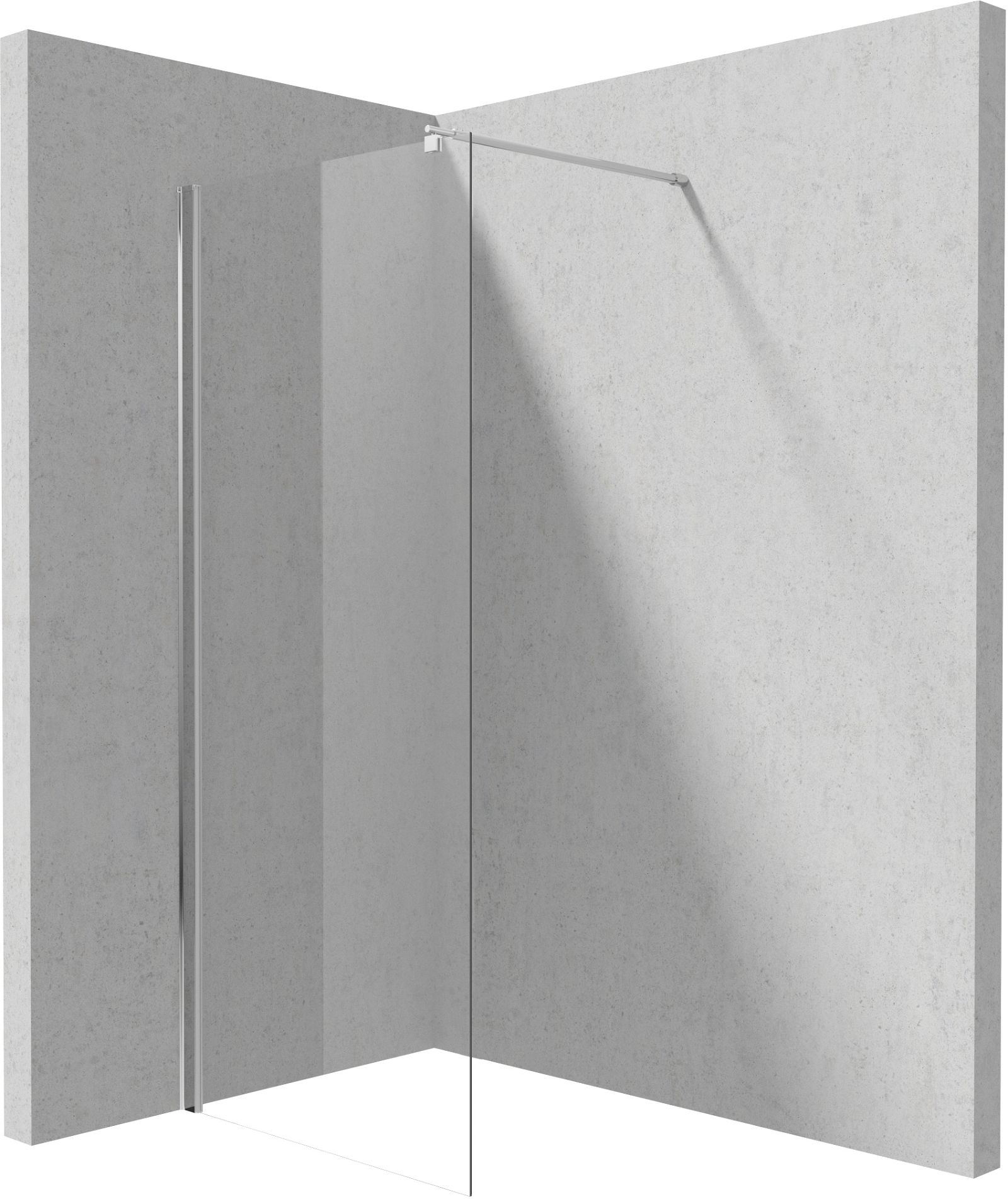 Ścianka prysznicowa / walk-in systemu Kerria Plus 90 cm - KTS_039P - Główne zdjęcie produktowe