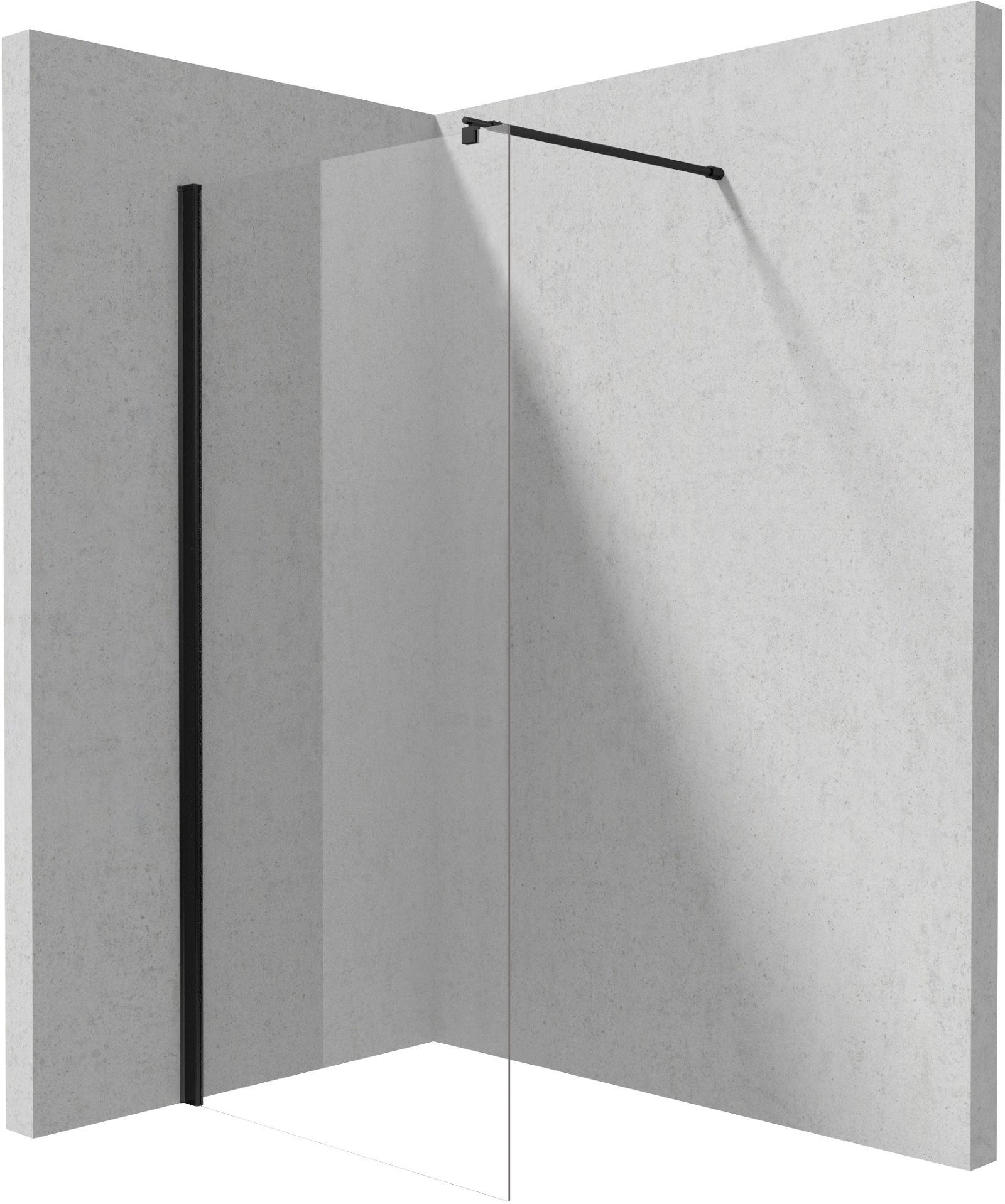 Ścianka prysznicowa / walk-in systemu Kerria Plus 100 cm - KTS_N30P - Główne zdjęcie produktowe