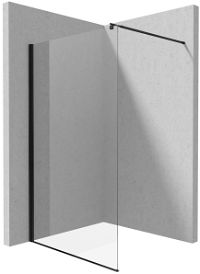 Shower wall / walk-in, Kerria Plus system - 140 cm - KTS_N34P - Główne zdjęcie produktowe