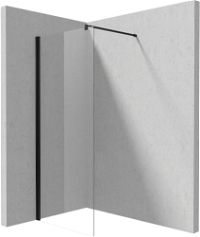 Shower wall / walk-in, Kerria Plus system, 80 cm - KTS_N38P - Główne zdjęcie produktowe