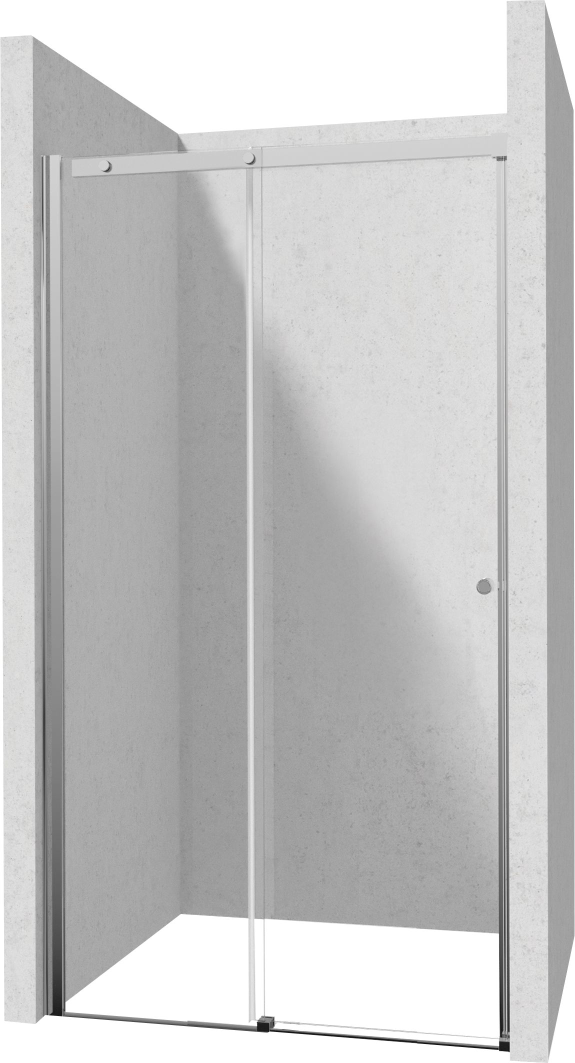 Drzwi prysznicowe 100 cm - przesuwne - KTSP010P - Główne zdjęcie produktowe