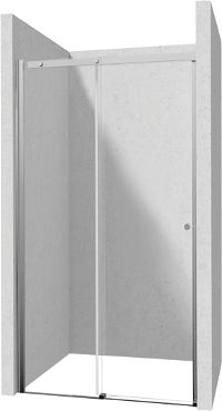 Drzwi prysznicowe 110 cm - przesuwne - KTSP011P - Główne zdjęcie produktowe