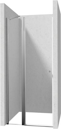 Drzwi prysznicowe 90 cm - uchylne - KTSU041P - Główne zdjęcie produktowe