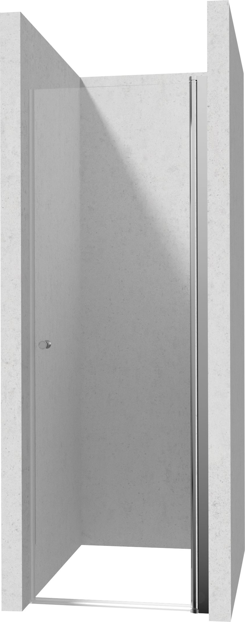 Drzwi prysznicowe 70 cm - wahadłowe - KTSW047P - Główne zdjęcie produktowe