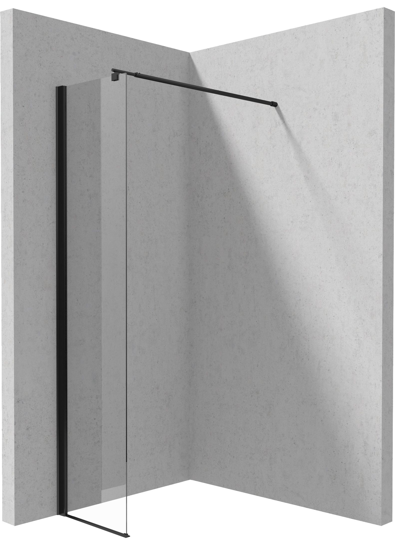 Shower wall / walk-in, Kerria Plus system - 30 cm - KTS_N83P - Główne zdjęcie produktowe