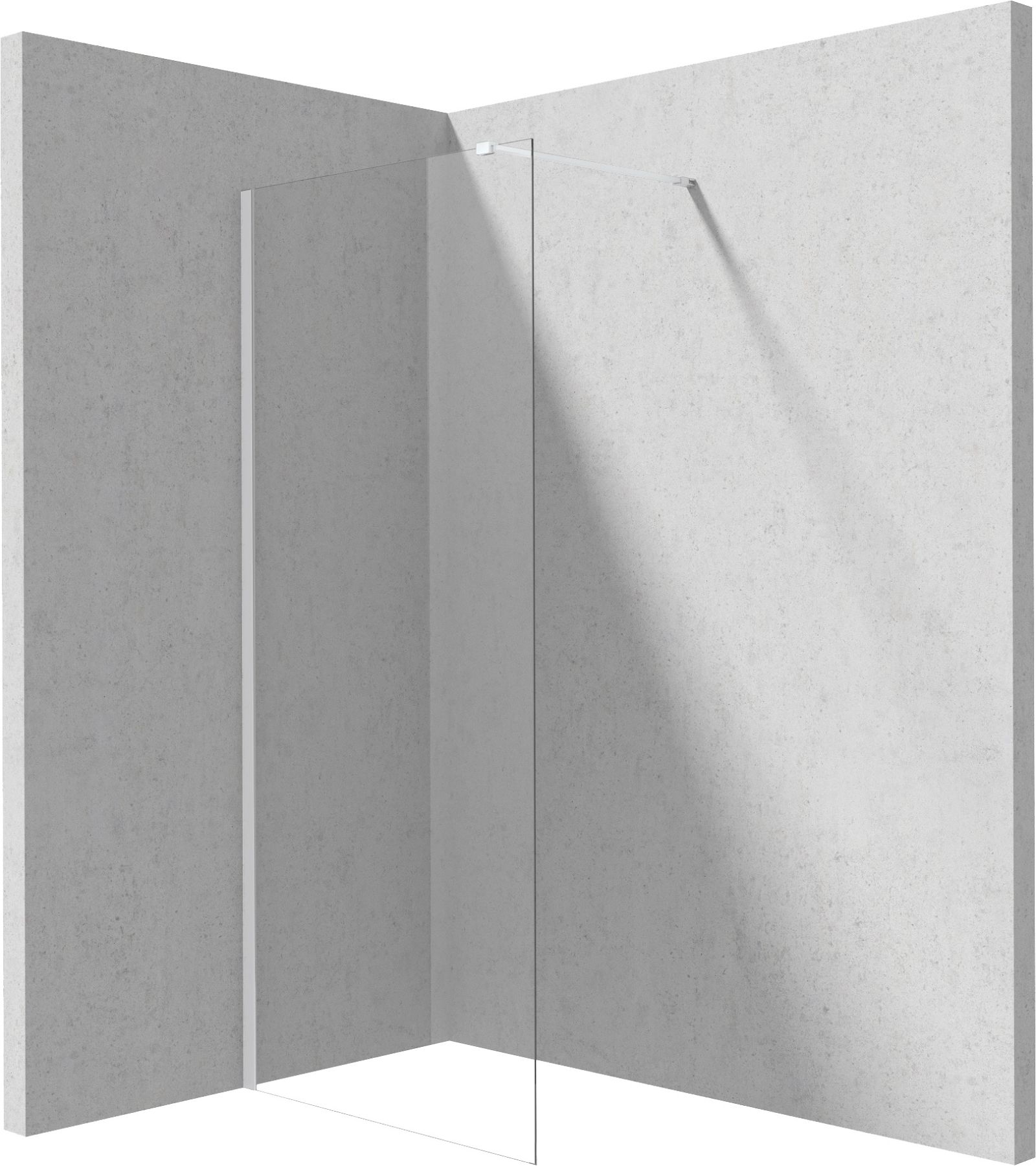 Ścianka prysznicowa walk-in - KTJ_A38P - Główne zdjęcie produktowe