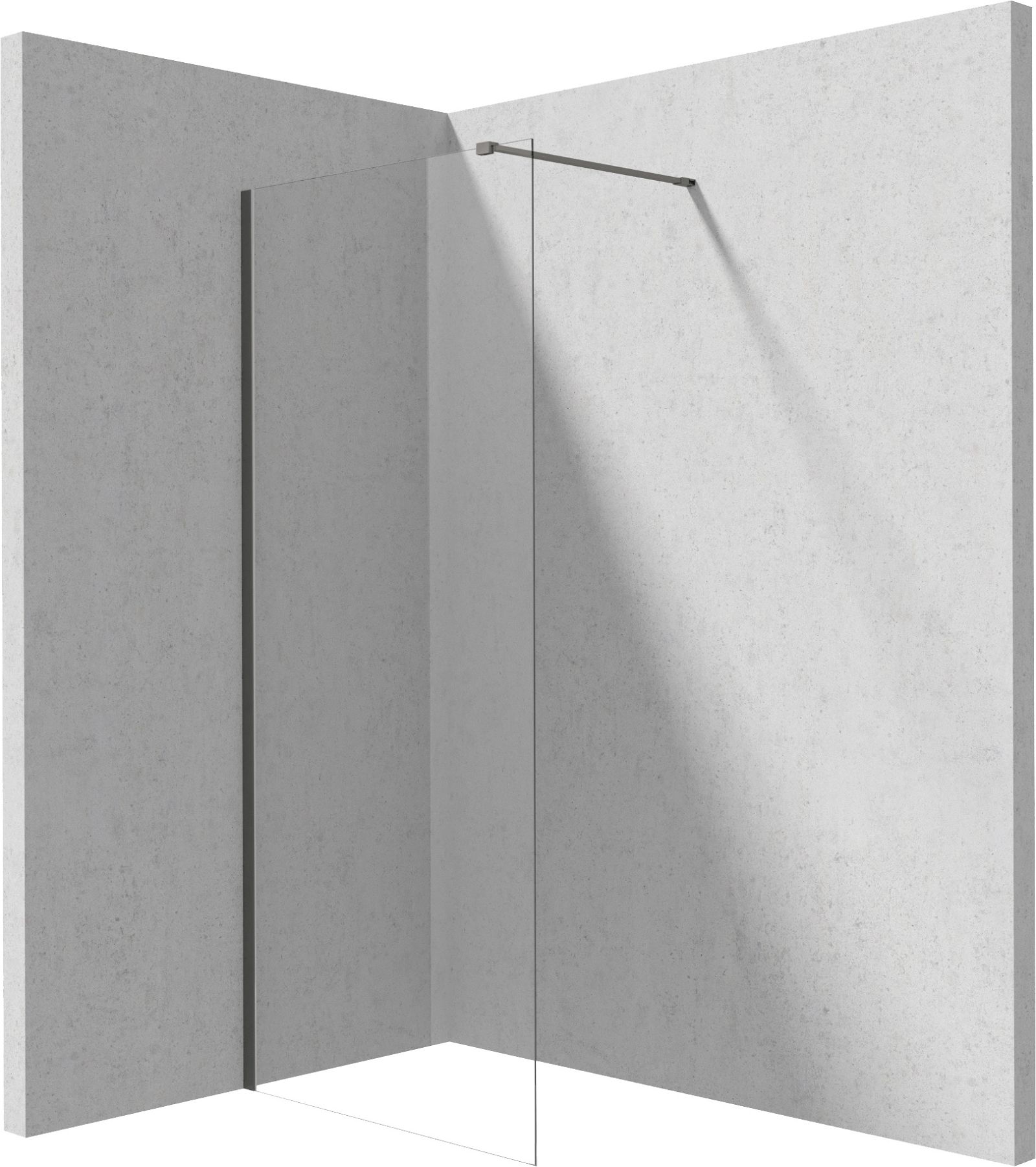 Shower wall, walk-in - KTJ_D39P - Główne zdjęcie produktowe