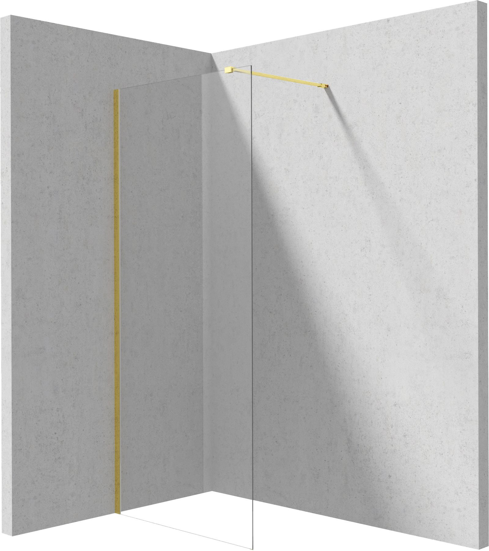 Ścianka prysznicowa walk-in - KTJ_Z39P - Główne zdjęcie produktowe