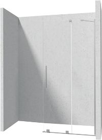 Shower wall, walk-in - sliding - KTJ_F32R - Zdjęcie produktowe