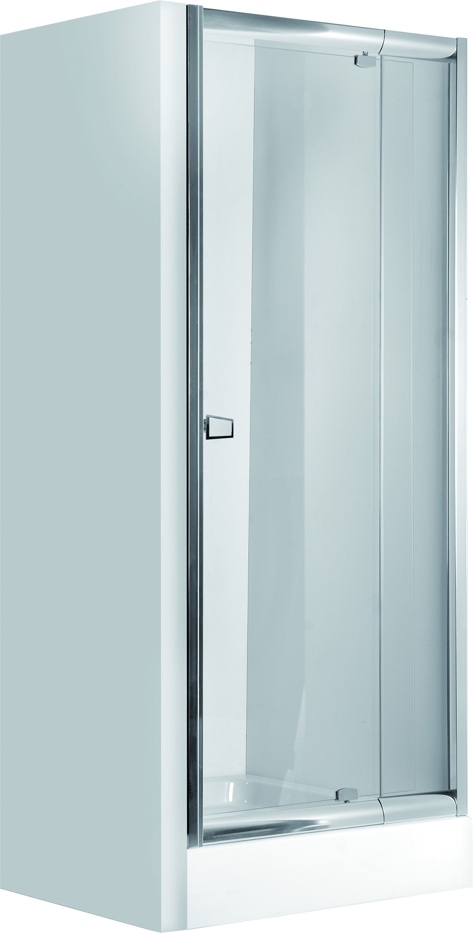 Drzwi prysznicowe wnękowe - uchylne - KDZ_011D - Główne zdjęcie produktowe