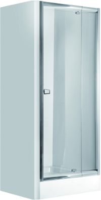 Drzwi prysznicowe wnękowe - uchylne - KDZ_011D - Główne zdjęcie produktowe