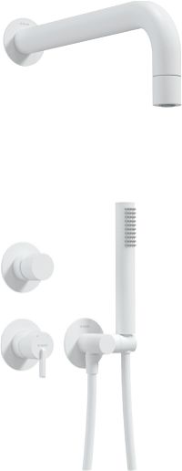 Zestaw prysznicowy podtynkowy z główką prysznicową - NQS_A9XK - Główne zdjęcie produktowe