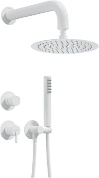 Zestaw prysznicowy podtynkowy z głowicą prysznicową - NQS_A9YK - Główne zdjęcie produktowe