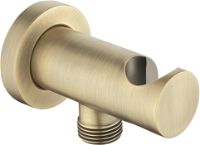 Cot conector pentru furtun, rotund, cu mâner pentru dușul de mână - NAC_M51K - Główne zdjęcie produktowe