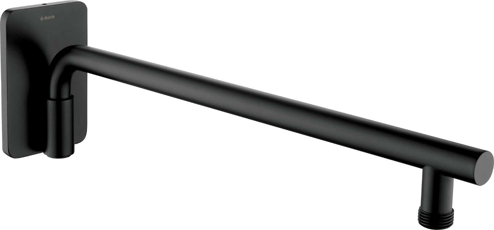 Shower spout, wall-mounted, moveable - 400 mm - NAC_N40K - Główne zdjęcie produktowe