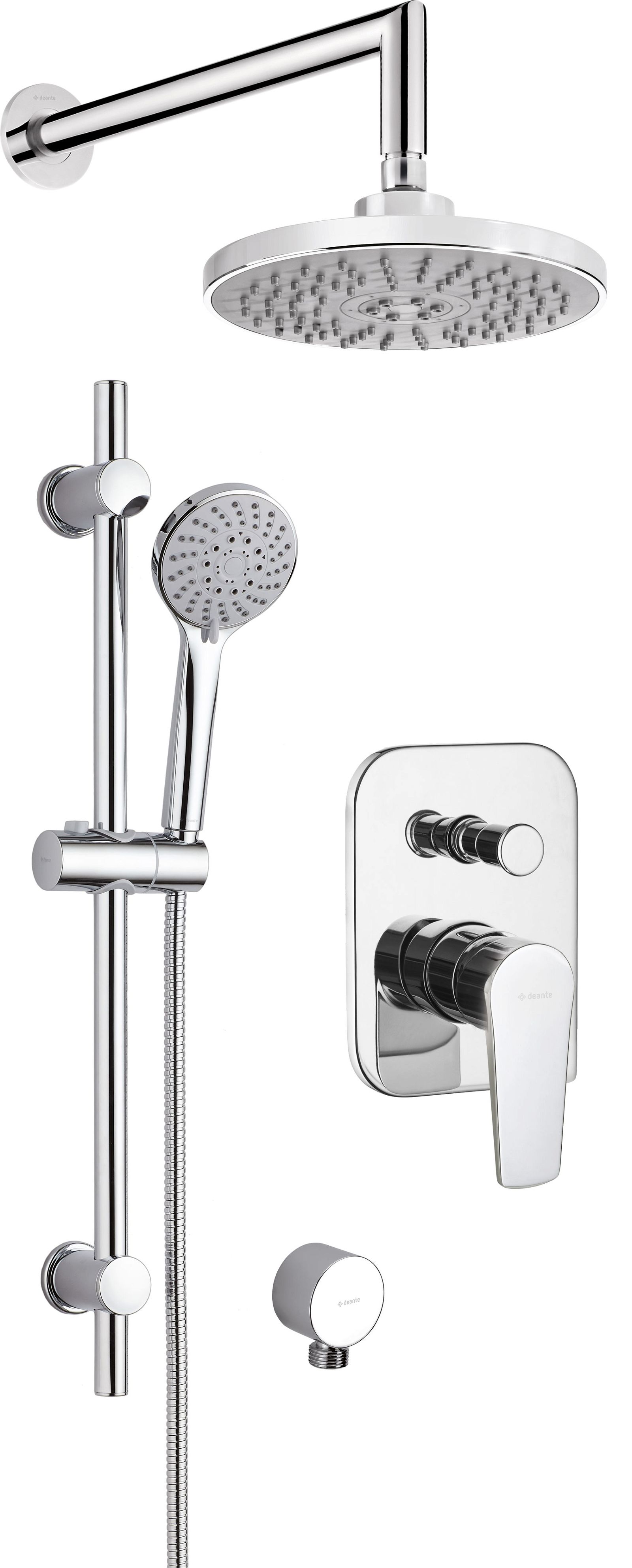 Zestaw prysznicowy podtynkowy - NAC_09GA - Główne zdjęcie produktowe