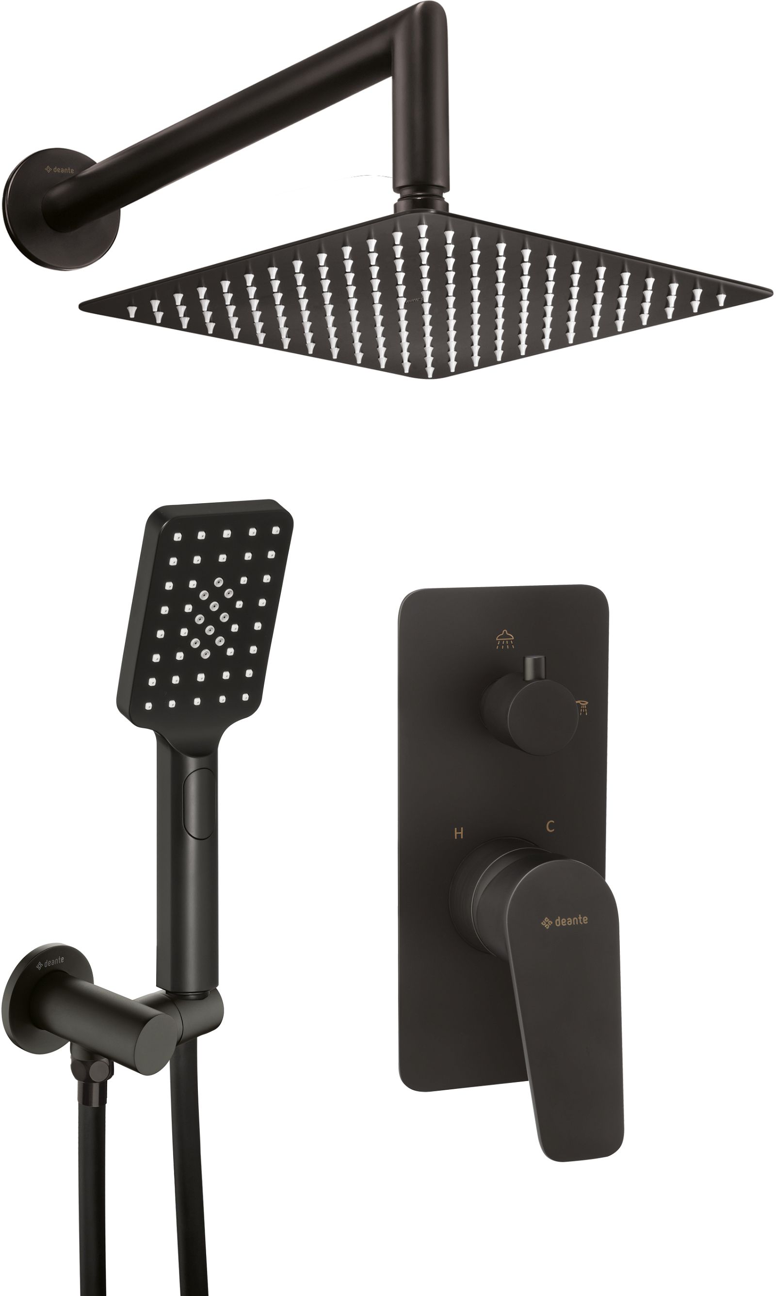 Concealed shower set - NAC_N9JP - Główne zdjęcie produktowe