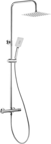 Shower column, with shower mixer, thermostatic - NAC_01LT - Główne zdjęcie produktowe