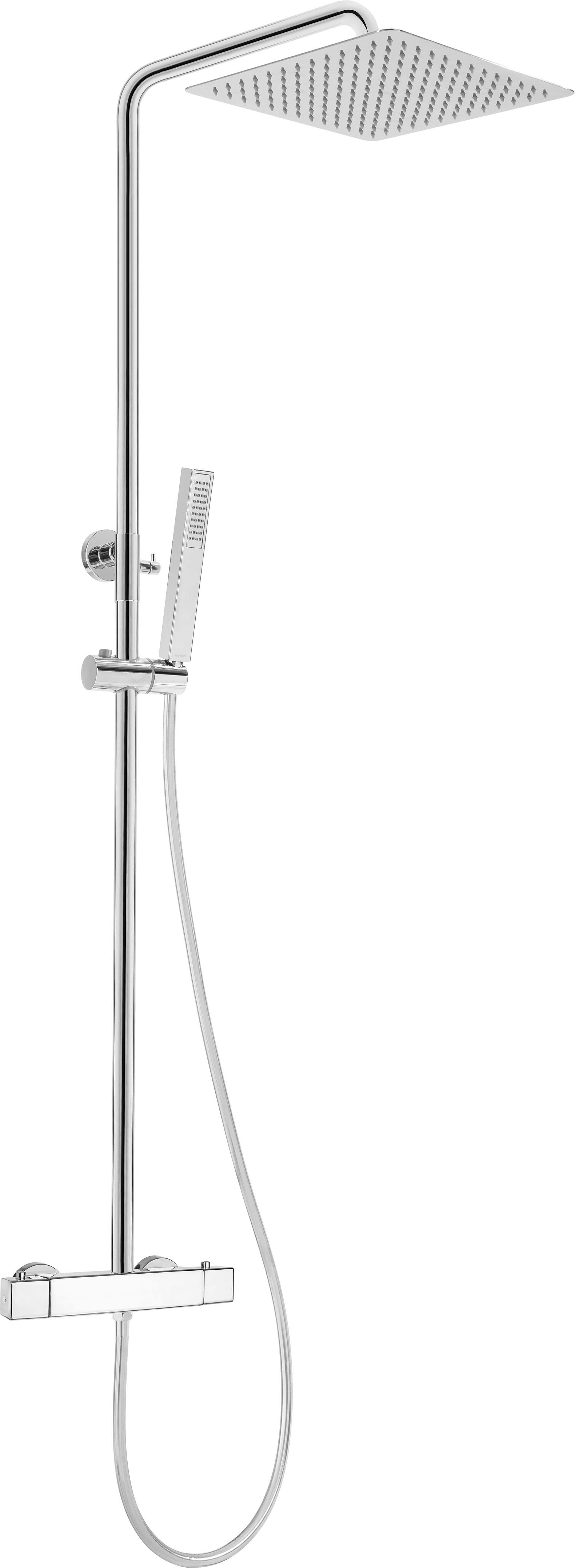 Deszczownica z baterią prysznicową termostatyczną - NAC_01ZT - Główne zdjęcie produktowe