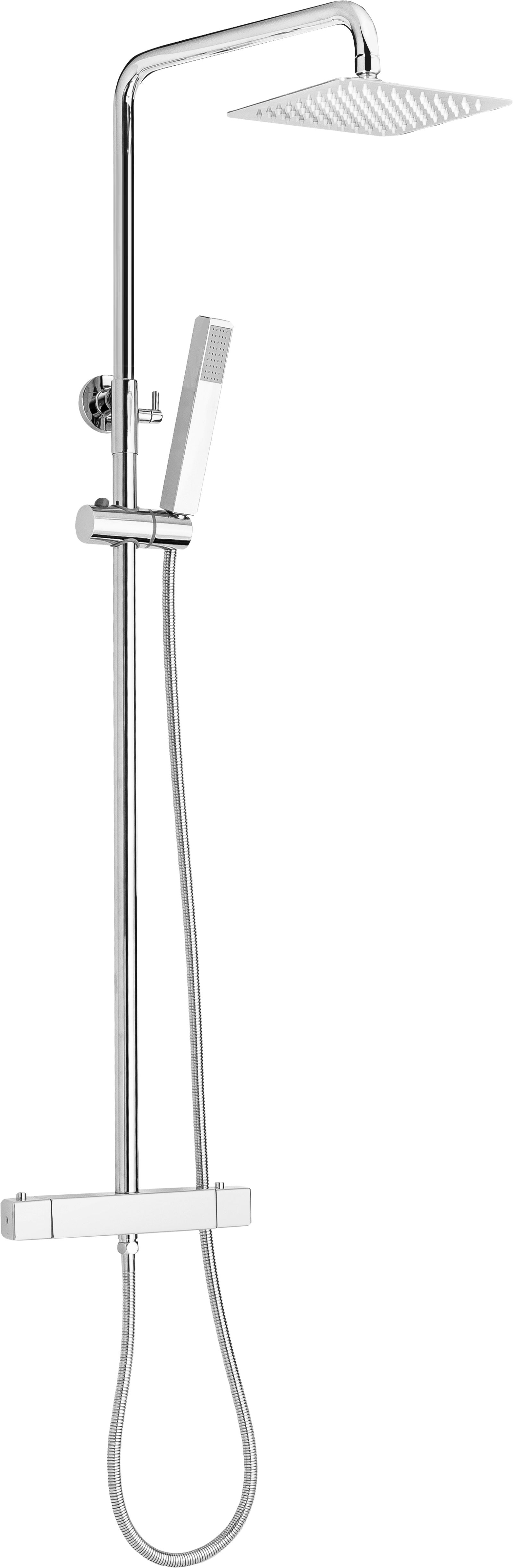 Shower column, with shower mixer, thermostatic - NAC_01BT - Główne zdjęcie produktowe