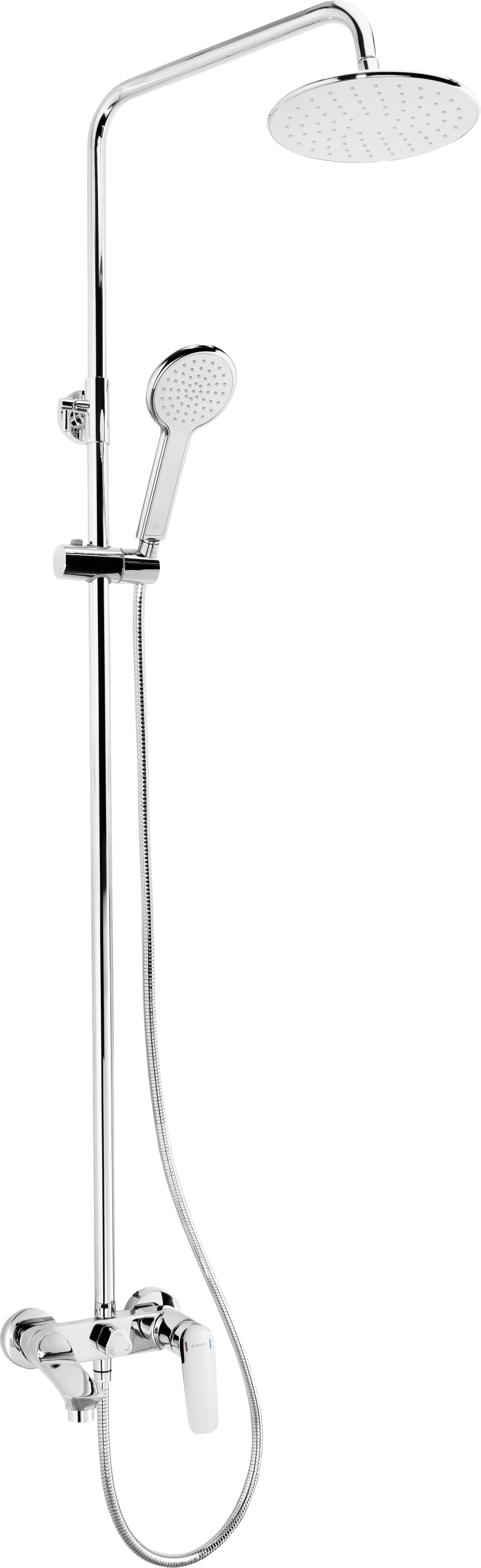 Shower column, with bathtub mixer - NAC_01JM - Główne zdjęcie produktowe
