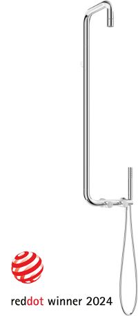 Shower column, with shower mixer - NQS_04XM - Główne zdjęcie produktowe