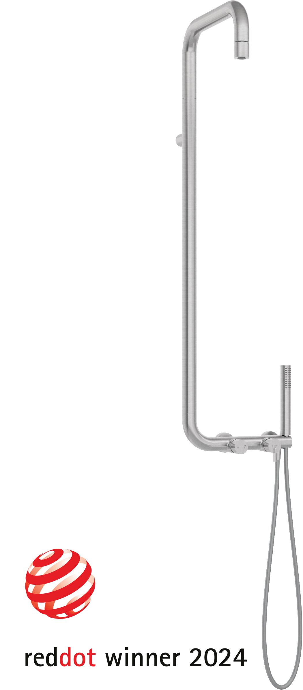 Shower column, with shower mixer - NQS_F4XM - Główne zdjęcie produktowe