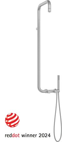 Shower column, with shower mixer - NQS_F4XM - Główne zdjęcie produktowe