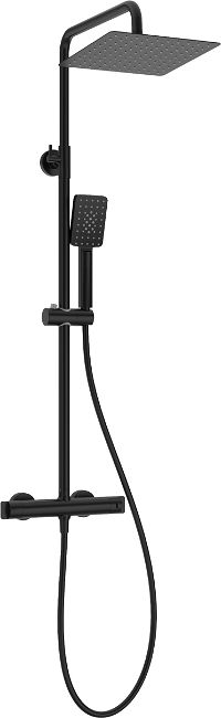 Shower column, with shower mixer, thermostatic - NAC_N4HT - Główne zdjęcie produktowe