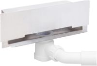 Linear drain, wall-mounted, 30 cm - full grate - KOW_003D - Główne zdjęcie produktowe