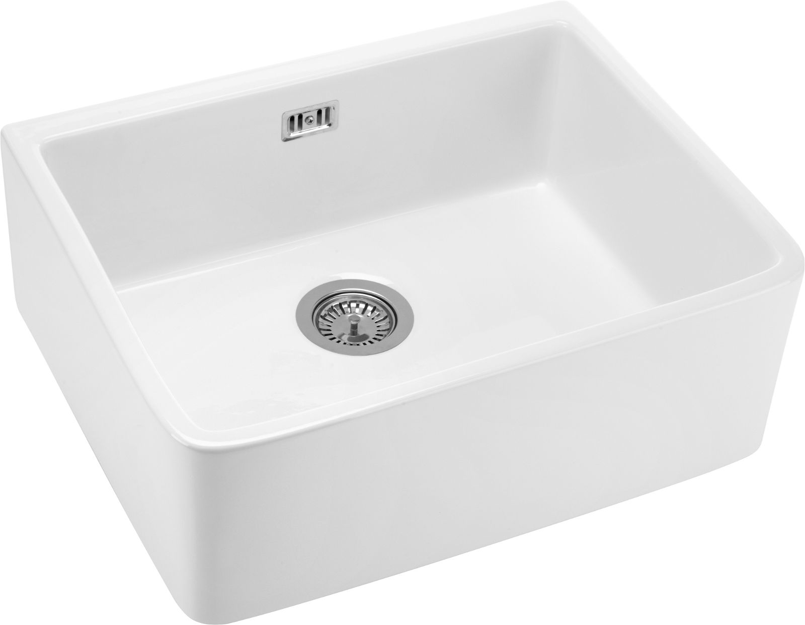Ceramic sink, 1-bowl, farmhouse - ZCB_610K - Główne zdjęcie produktowe