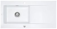 Ceramic sink, 1-bowl with drainer - ZCB_6113 - Główne zdjęcie produktowe