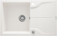Granite sink, 1-bowl with drainer - ZQN_A113 - Główne zdjęcie produktowe
