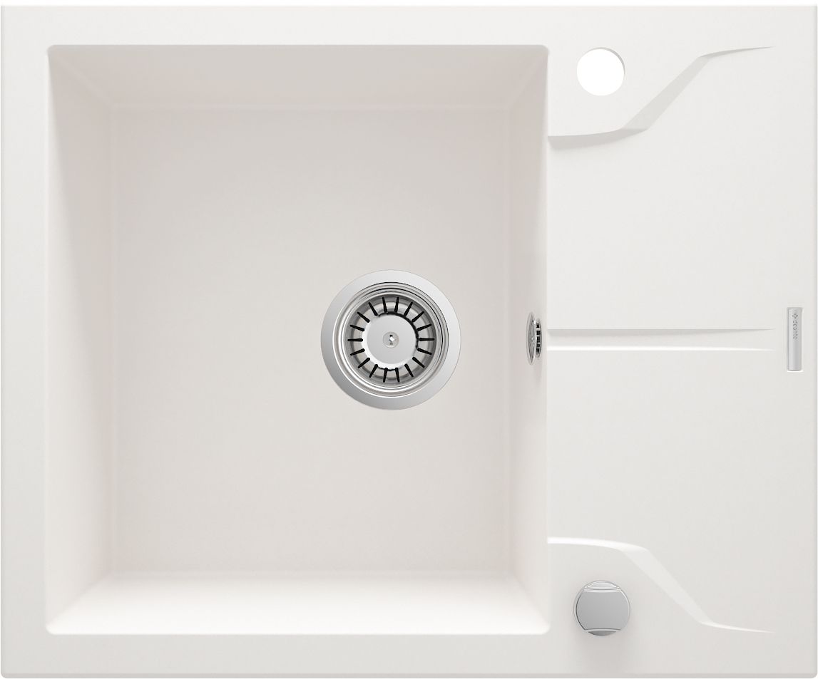 Granite sink, 1-bowl with drainer - ZQN_A11A - Główne zdjęcie produktowe