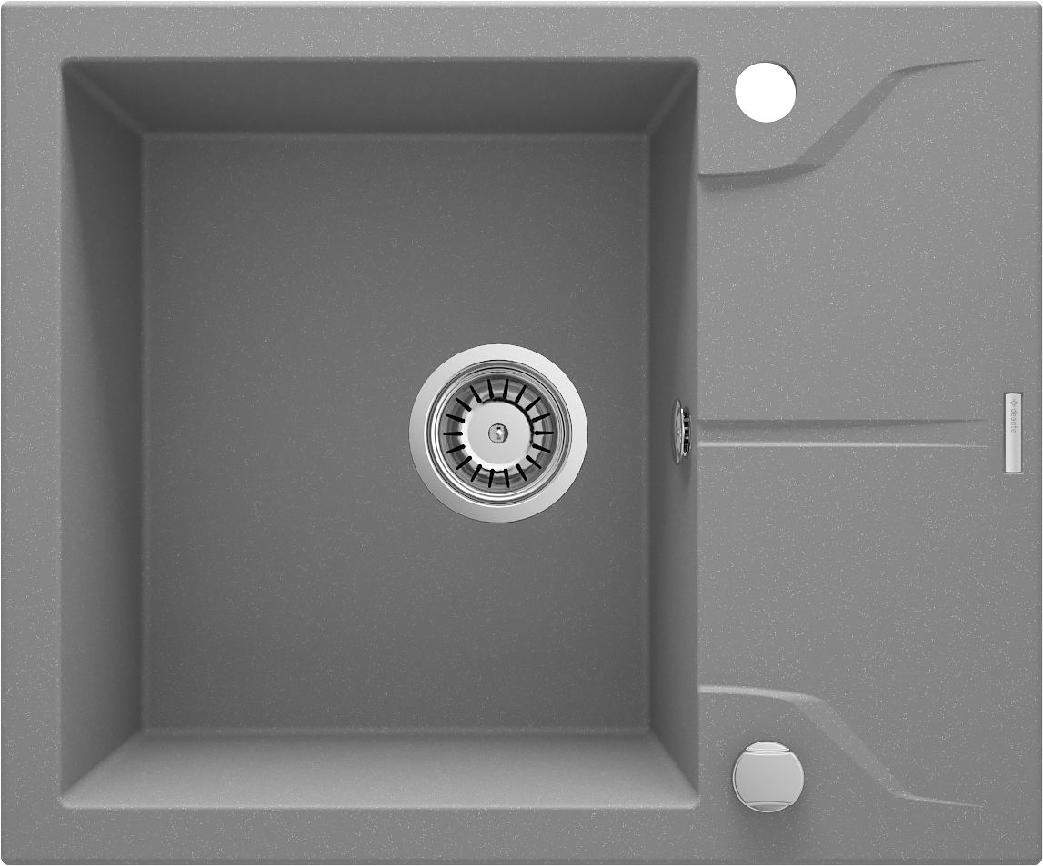 Гранітна кухонна раковина, 1-камерний з сушаркою - ZQN_S11A - Główne zdjęcie produktowe
