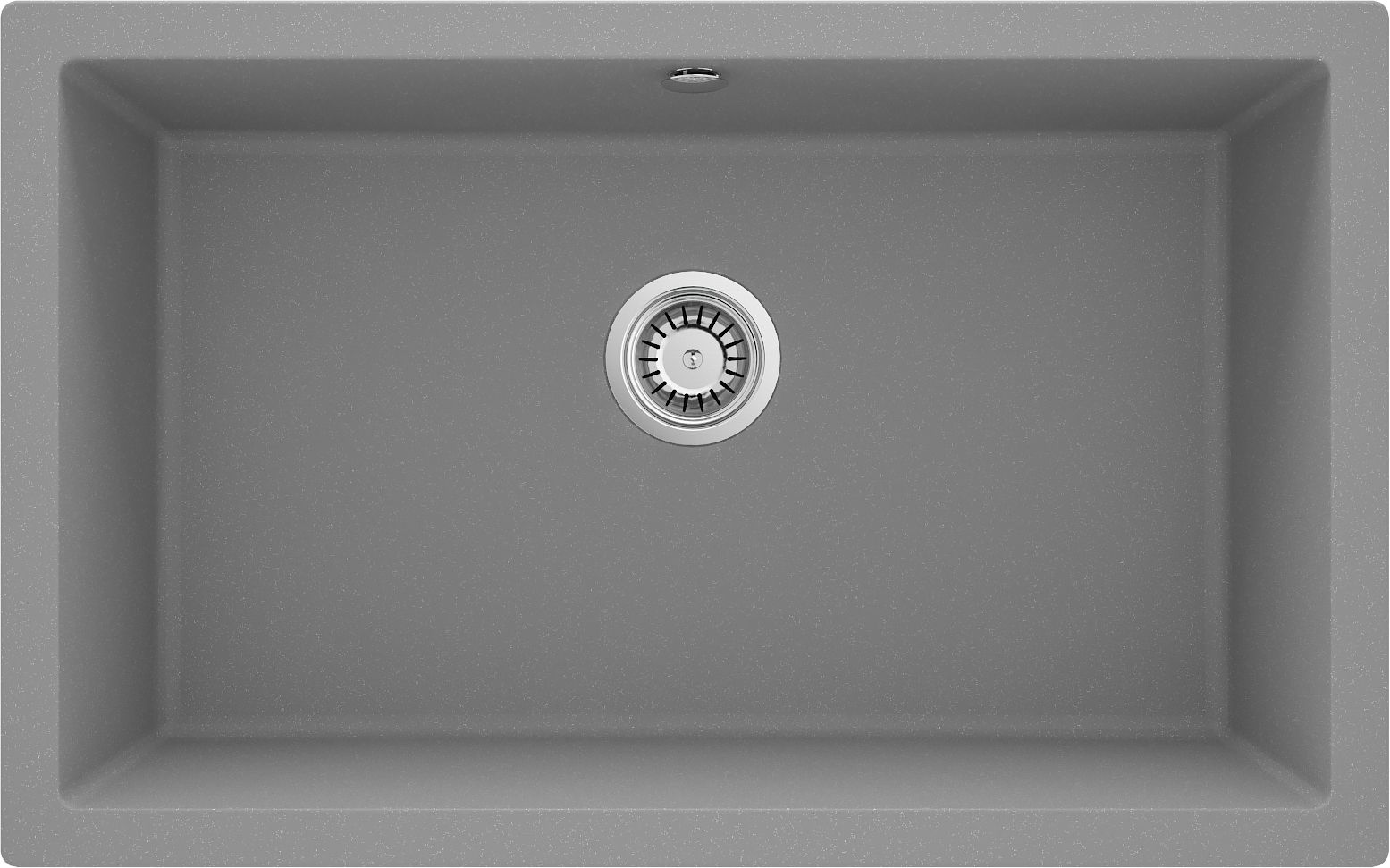Zlewozmywak granitowy 1-komorowy podwieszany - ZQA_S10D - Główne zdjęcie produktowe
