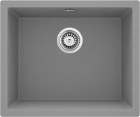 Гранітна кухонна раковина, 1-камерний - монтується на одному рівні зі стільницею - ZQA_S10F - Główne zdjęcie produktowe